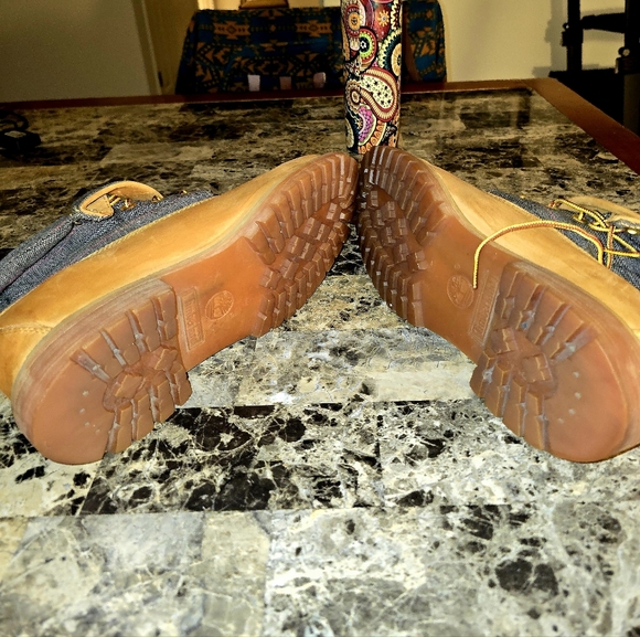 Timberland Men's Brown and Gray Boots - Picture 2 of 5